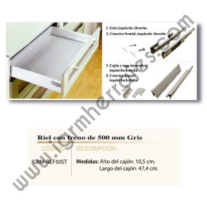rieles-con-frenos-gris
