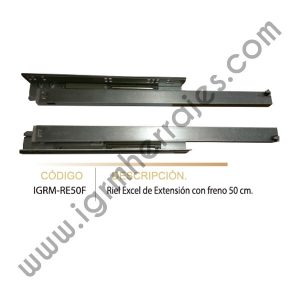 rieles-excel-full-extension-con-freno